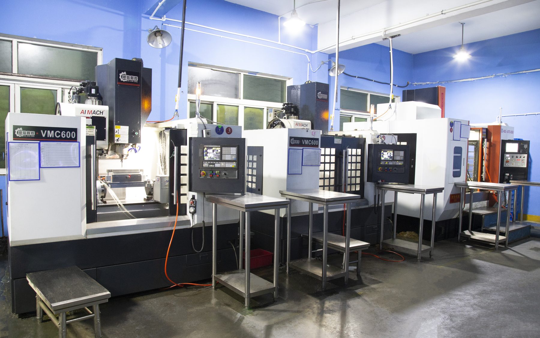 CNC machining bay, second view