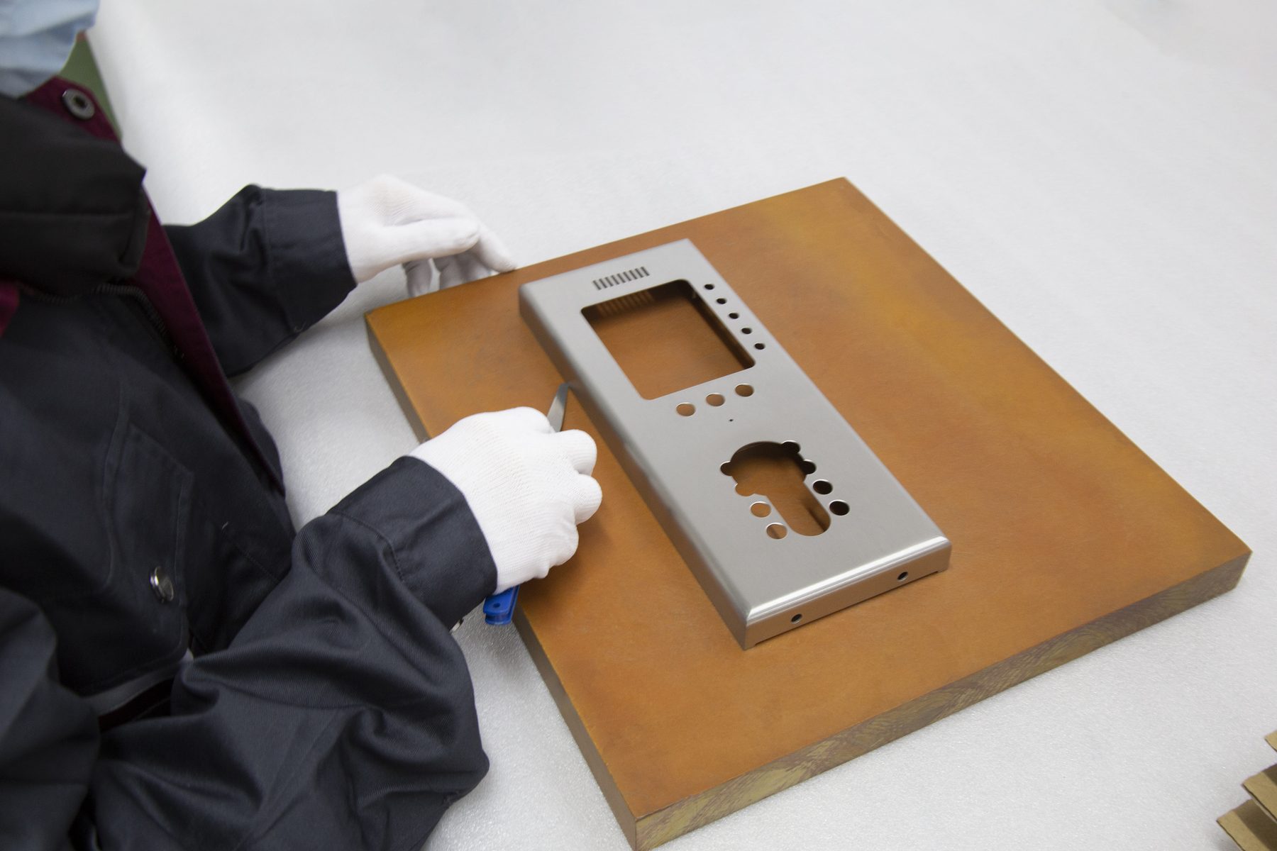 Engineering check of a finished metal assembly