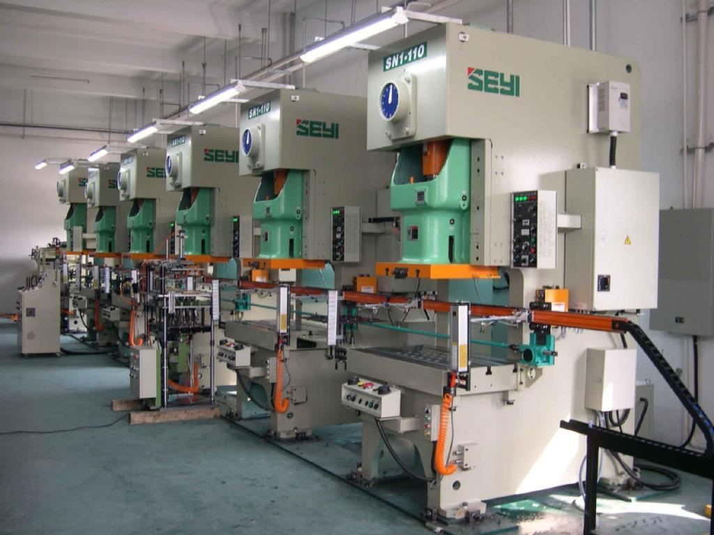 SEYI punching press line, up to 800 tons